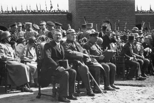 Meissner: Adolf Hitler. Paul von Hindenburg, Hermann Goering during th