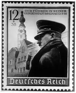 Value: Adolf Hitler on a postcard, 1938