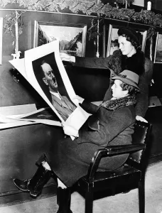 Fuehrer: Adolf Hitler on a poster, 1937
