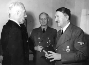 Obsolete: Adolf Hitler presented at his headquarters in Rastenburg