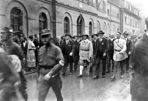 Xavier: Adolf Hitler during Propaganda March, Weimar