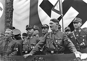 Schepmann: Adolf Hitler at a rally in Dortmund 1933