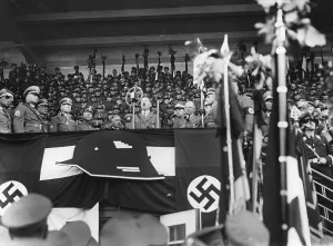Hanover: Adolf Hitler at the Reich Conference of the