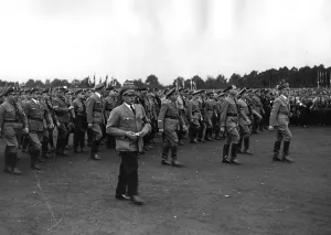 Hess: Adolf Hitler, Rudolf Hess and Robert Ley at