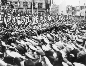 Saarbruecken: Adolf Hitler in Saarbruecken, 1935