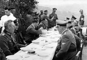 Entourage: Adolf Hitler at the Siegfried Line, 1939