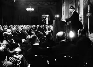 Dolf: Adolf Hitler during a speech, 1933