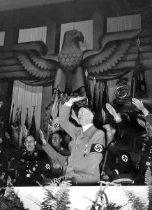 Upcoming: Adolf Hitler after a speech in Koenigsberg