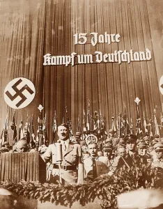 Rosenheim: Adolf Hitler in his speech at the Max-Josefs-Platz