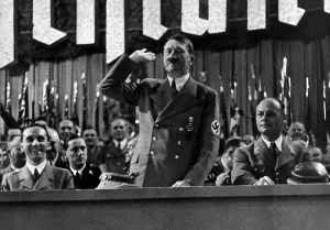 Lectern: Adolf Hitler in the Sportpalast