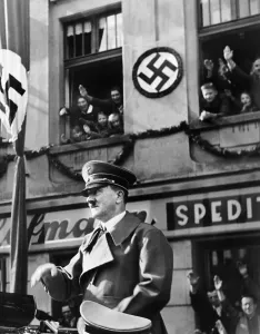 Sankt: Adolf Hitler in St. Poelten, 1938
