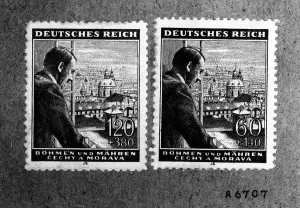 Amount: Adolf Hitler as stamp motif, 1943