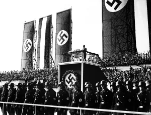 Guarantee: Adolf Hitler on the Tempelhof field, 1934