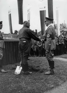 Sauckel: Adolf Hitler thanks Gauleiter Sauckel