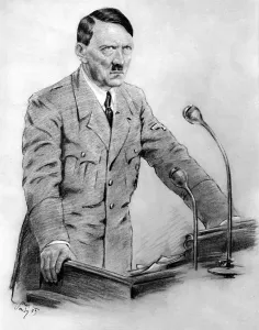 Fuehrer: Adolf Hitler, undated drawing