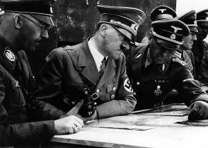 Reichsfuehrer: Adolf Hitler visits the SS-Standard Deutschland at the