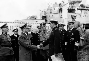 Westerplatte: Adolf Hitler visits Westerplatte 1939