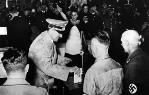 Fhrer: Adolf Hitler votes about the Anschluss of Austria, 1938