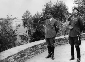 Blomberg: Adolf Hitler and Werner von Blomberg, 1936