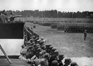 Blomberg: Adolf Hitler and Werner von Blomberg at the