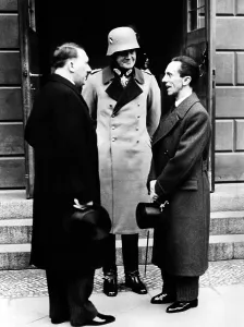 Blomberg: Adolf Hitler with Werner von Blomberg and Joseph