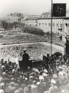 Heldenplatz: Adolf Hitler on the Wiener Heldenplatz