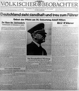 Loyal: Adolf Hitler's 56th birthday, 1945