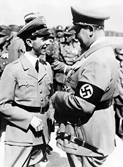 Aides: Two of Adolf Hitler's top aides, Dr. Joseph ?
