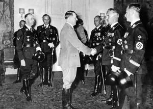 Congratulate: Adolf Hitler's birthday, 1938