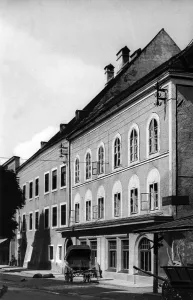 Braunau: Adolf Hitler's birthplace, 1938
