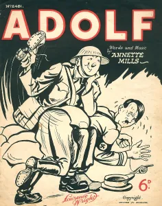 Spanking: Adolf, Music Sheet Cover