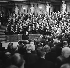 Schaerf: Adolf Schaerf after his second election