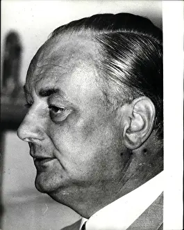 Bundestag: Adolf von Thadden of NPD during election campaign, Germany