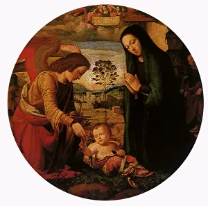 1512: The Adoration of the Child with an Angel