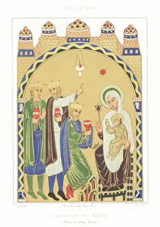 12th Century: Adoration of the Magi, 12th century
