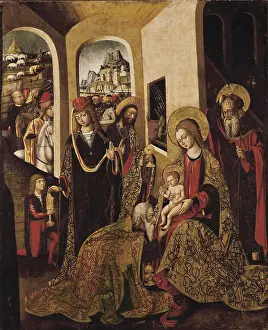Betrothed: The Adoration of the Magi. 15th c. Anonymous