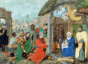 Vellum: Adoration of the Magi