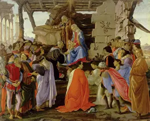 Agnolo: The Adoration of the Magi, by Botticelli