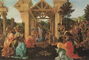 Botticelli: Adoration of the Magi, by Botticelli