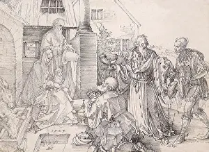 1524: Adoration of the Magi, by Durer