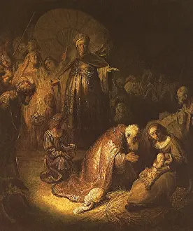 Myrrh: Adoration of the Magi, by Rembrandt