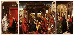 Weyden: Adoration of the Magi, by Rogier van der Weyden