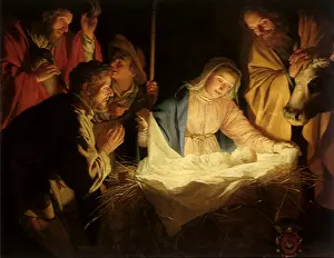 Manger: The Adoration of the Shepherds
