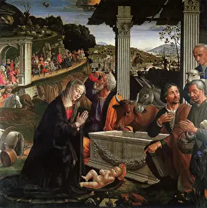 Mantle: Adoration of Shepherds