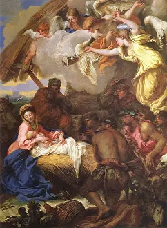 1664: Adoration of the Shepherds, by Castiglione