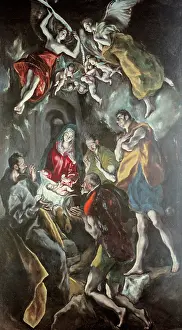 Theotokopoulos: The Adoration of the Shepherds, by El Greco