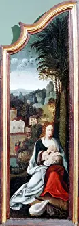 Triptych: Adoration of the Shepherds triptych attributed