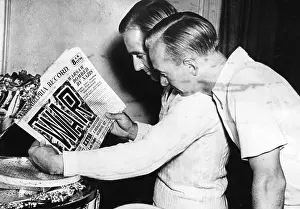Enters: Adrian Quist and Harry Hopman, 1939