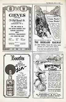 Cyder: Adverts including for the Highland Railway
