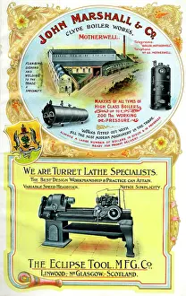 Boilers: Adverts, John Marshall & Co, The Eclipse Tool Mfg Co